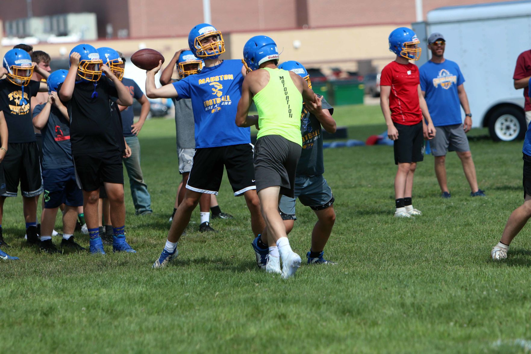 Mauston Football Practice
